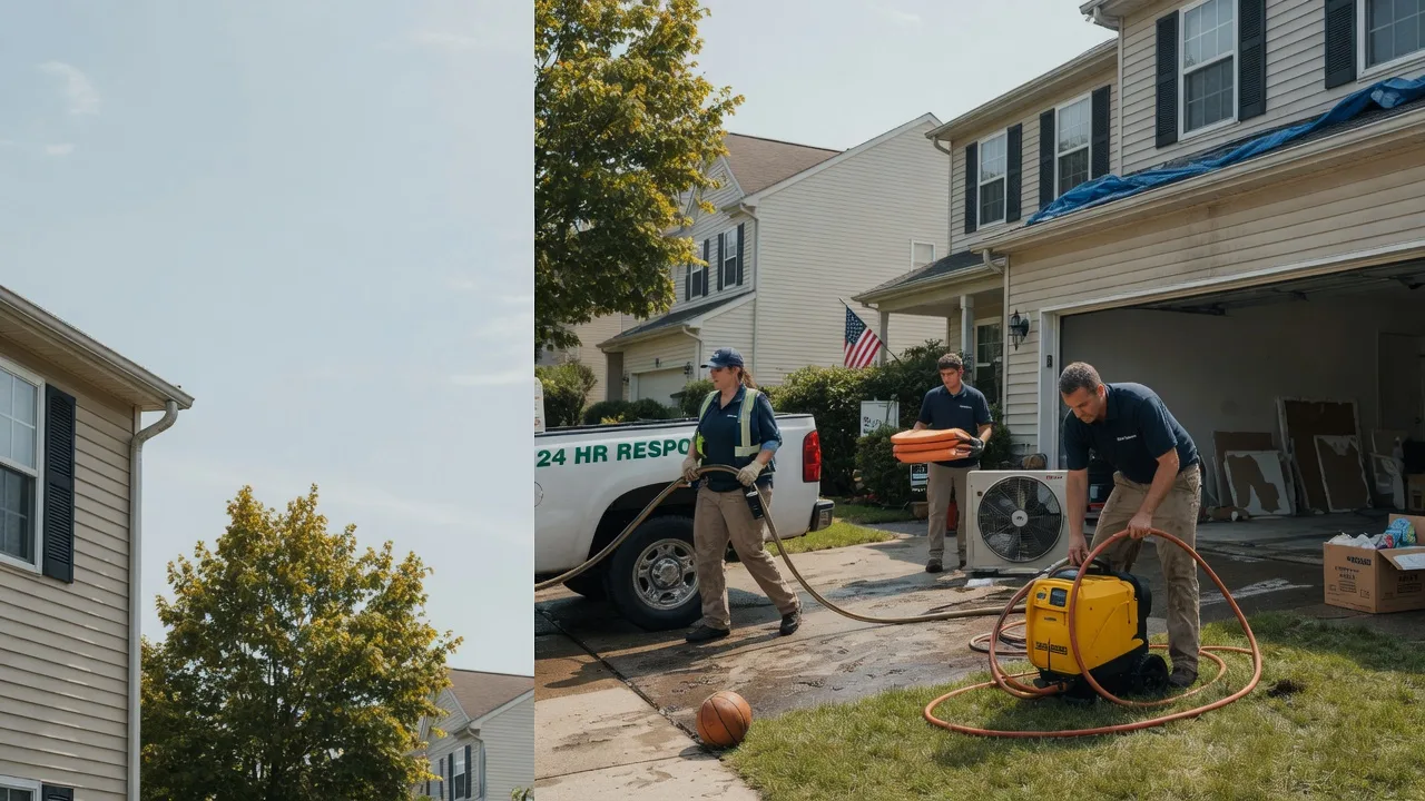 Emergency Water Damage Restoration in Canal Winchester, OH near me